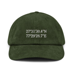 ‘Coordinates’ Corduroy hat