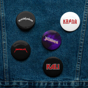 'Bands I' Set of pin buttons